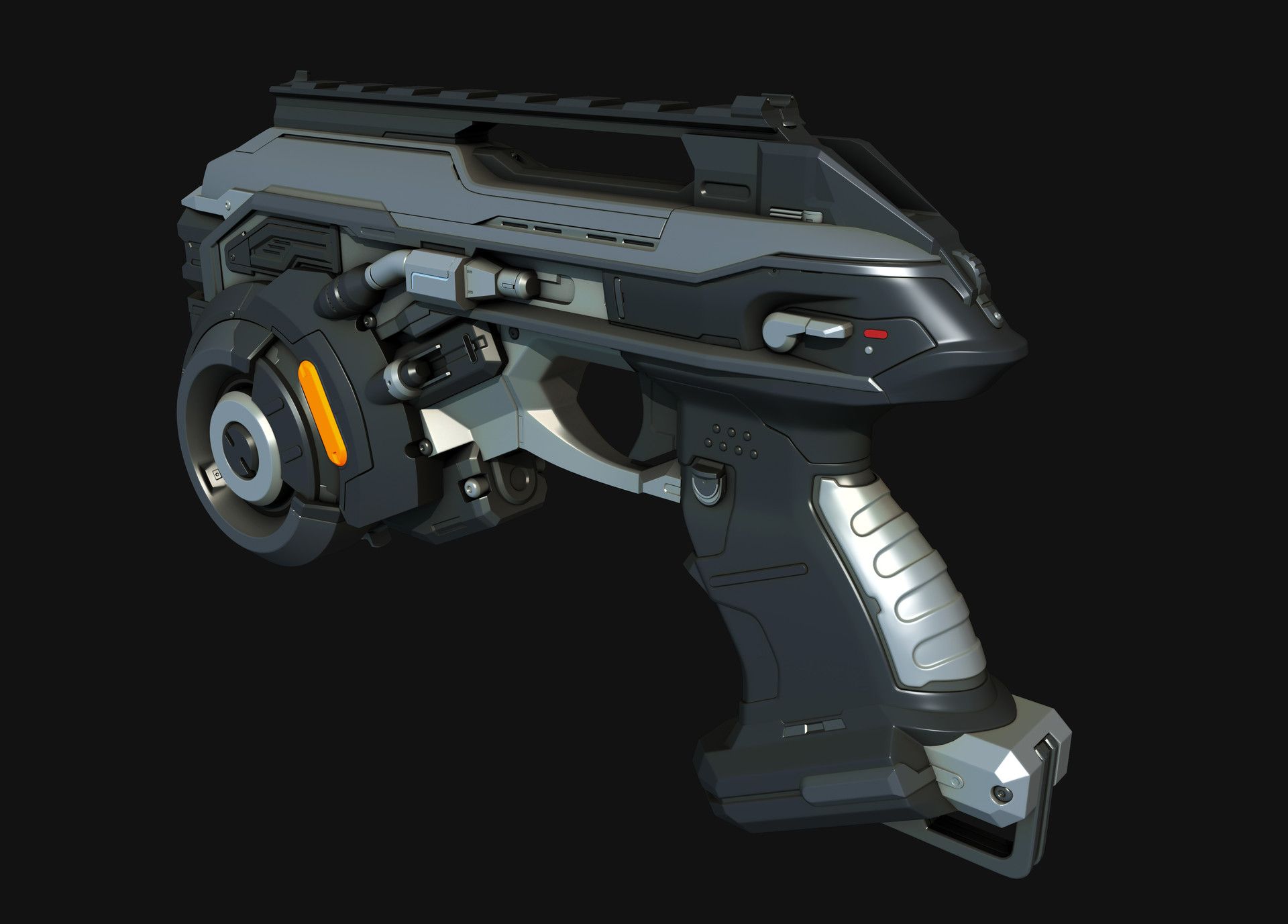 умный пистолет пулемет cyberpunk фото 70
