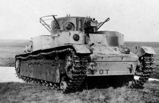 советский трёхбашенный средний танк Т-28 []