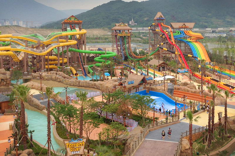 Lotte атракционы аквапарка