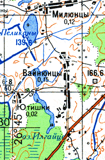 Karta Glubin Ozera Boginskoe