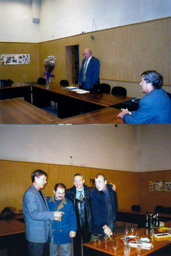 Томск. Ноябрь 2003 г. Актовый зал областного казначейства. Завершающая стадия семинара 