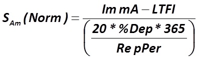 If amortization is unknown directly - use this formula [Alexander Shemetev]