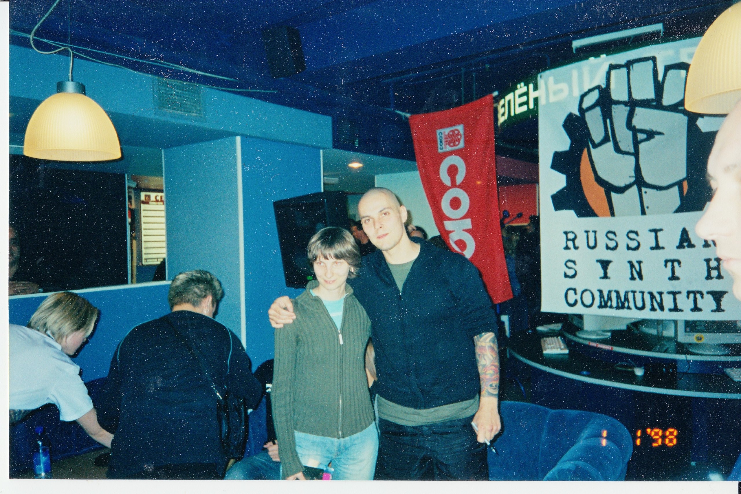 Thomas Adam with Dasha in 2003 [ ]