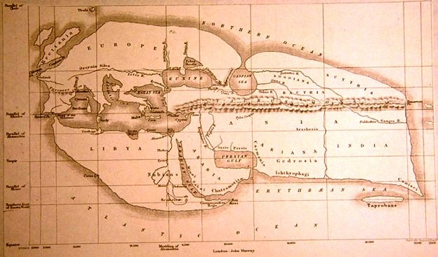 Карта Эратосфена [Википедия]